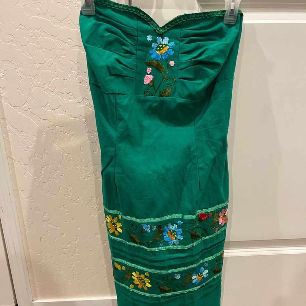 Mexican Floral Dress